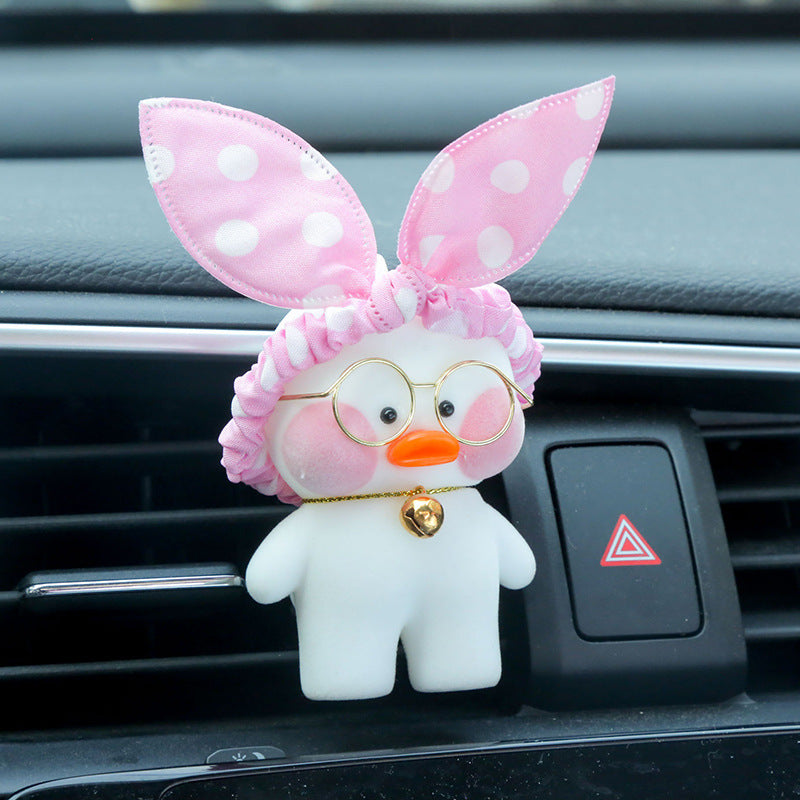 Kawaiicuteness™- Cute Duck Car Decor Animal Dolls