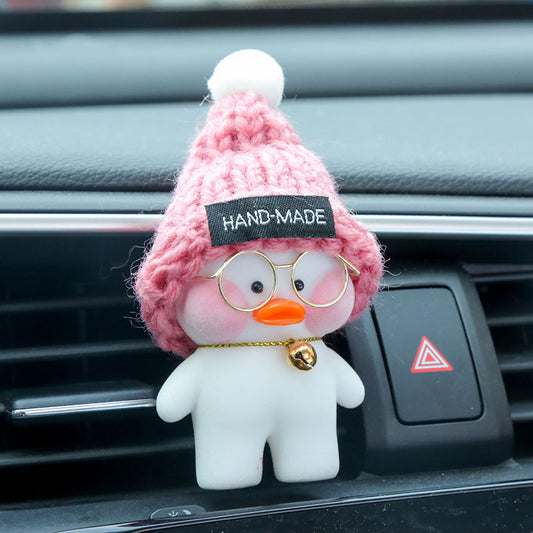 Kawaiicuteness™- Cute Duck Car Decor Animal Dolls