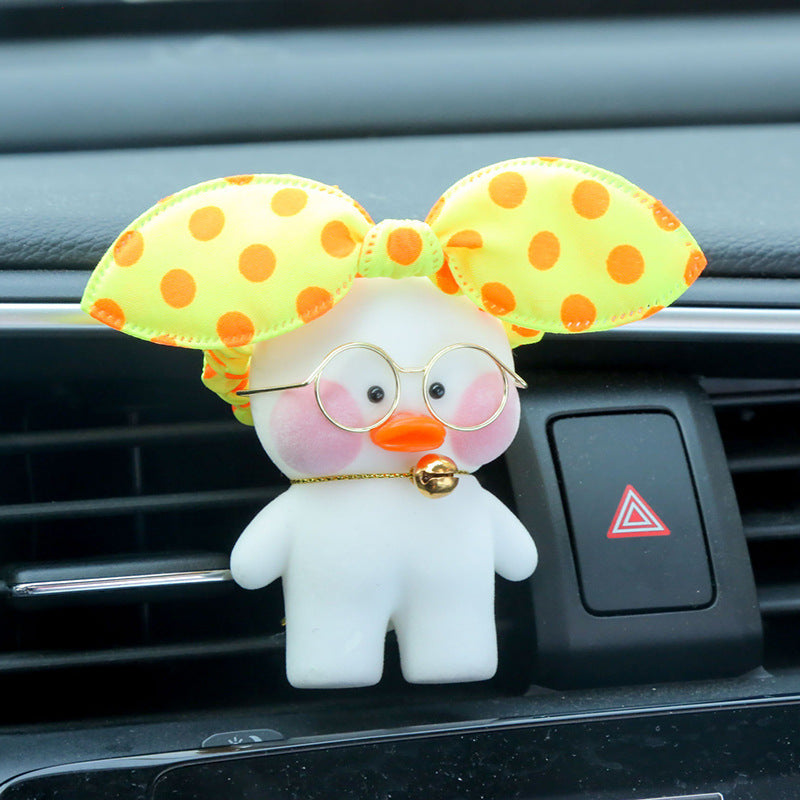 Kawaiicuteness™- Cute Duck Car Decor Animal Dolls