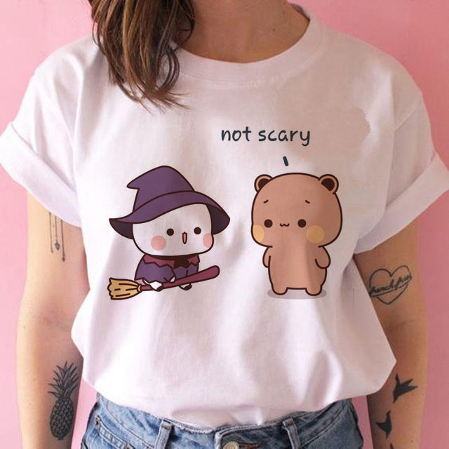 Kawaiicuteness™- Cute Harajuku Fashion Women's Casual Punk T-shirt