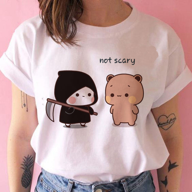 Kawaiicuteness™- Cute Harajuku Fashion Women's Casual Punk T-shirt