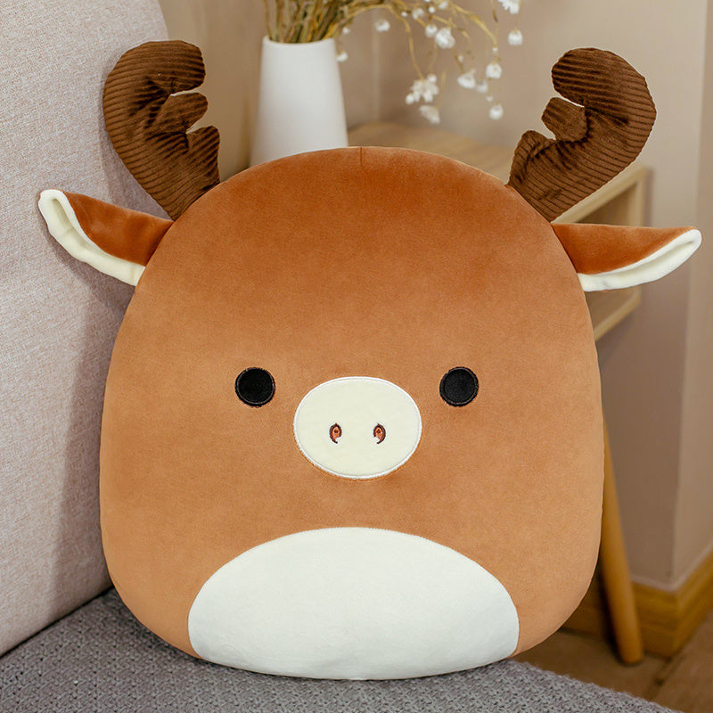 Kawaiicuteness™- Cute Fat Deer Pig Soft Pillow Buddy