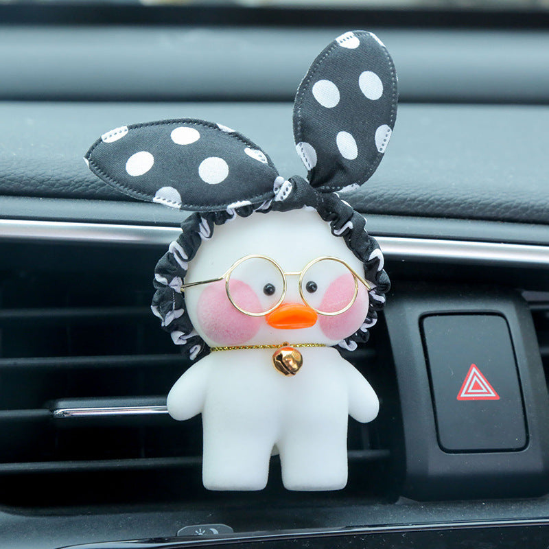 Kawaiicuteness™- Cute Duck Car Decor Animal Dolls