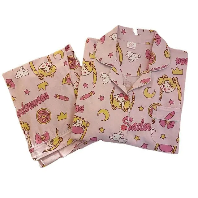 Kawaiicuteness™- Sailor Moon Inspired Pajamas Set