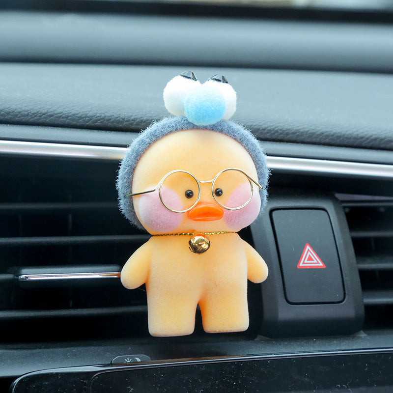 Kawaiicuteness™- Cute Duck Car Decor Animal Dolls