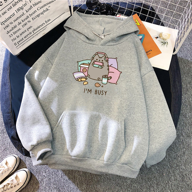 Kawaiicuteness™- Cute Harajuku Sweater Funny Cat