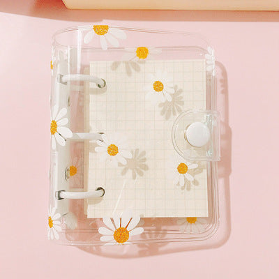 Kawaiicuteness™-  Mini 3 Hole Daisy Notebook Planner Organizer Binder