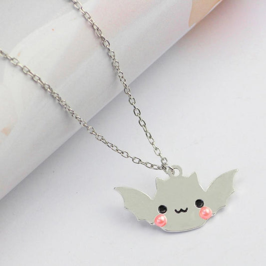 Kawaiicuteness™- Cute Mirror Shiny Bat Pendant