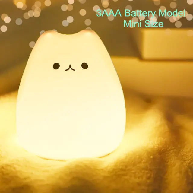 Kawaiicuteness™- Cute Mini Cat Baby Night Lamp