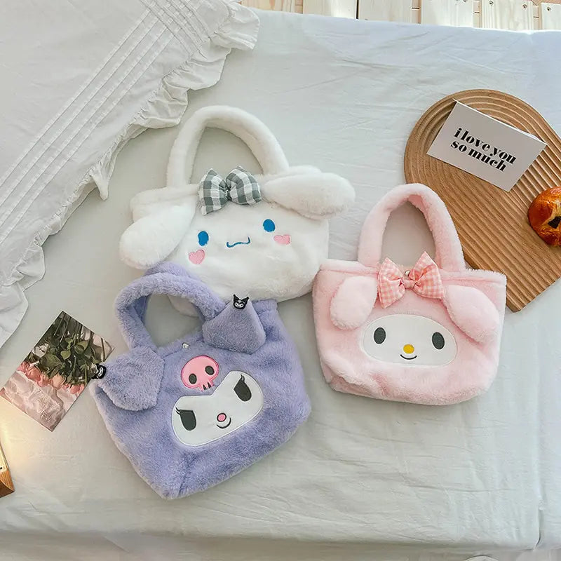 Kawaiicuteness™- Cute Cinnamoroll Sanrio Plush Bag