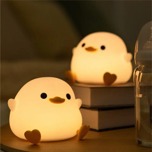 Kawaiicuteness™- Cartoon Duck LED Night Light