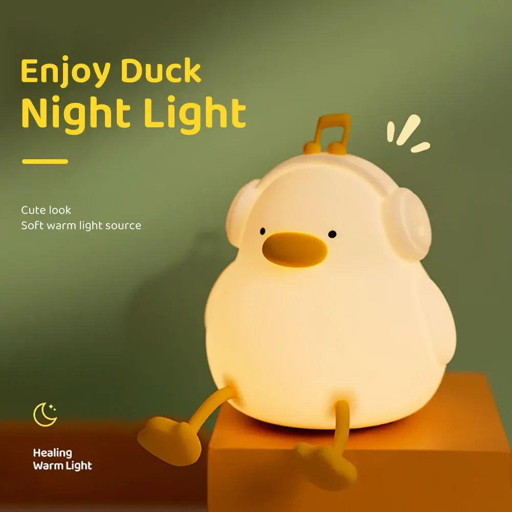 Kawaiicuteness™- Cartoon Duck LED Night Light