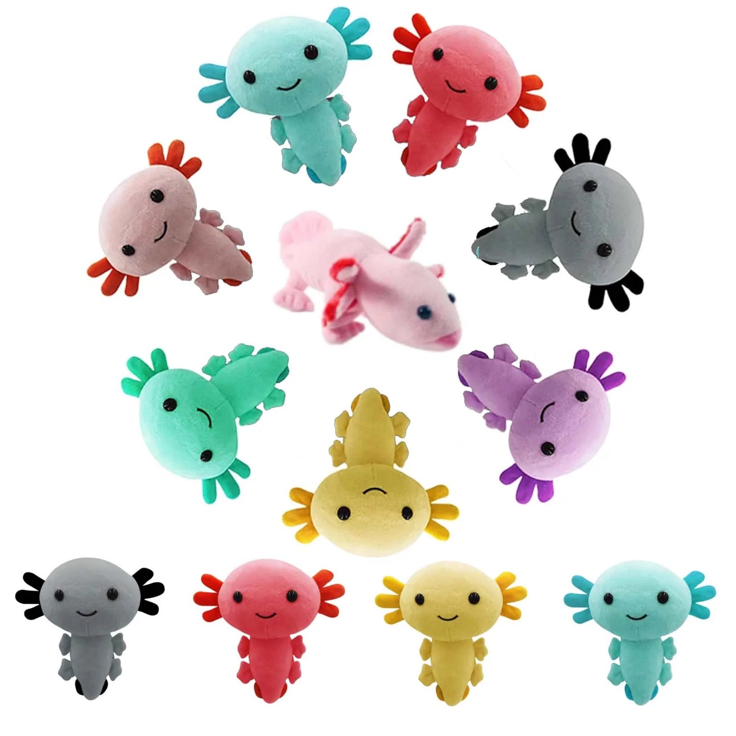 Kawaiicuteness™- Cute Axolotl Plush Toy