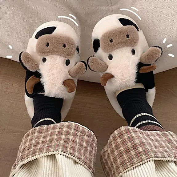 Kawaiicuteness™- Cute MooSlippies - Cow Slippers