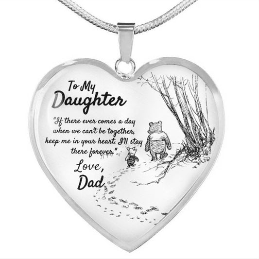 Kawaiicuteness™-Cute To My Daughter Necklace