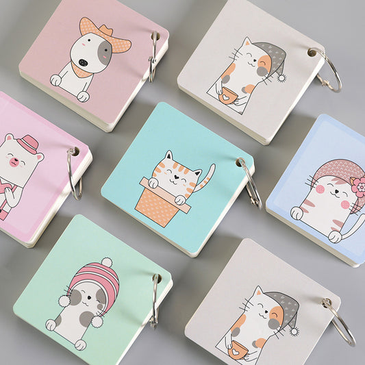 Kawaiicuteness™- Cute Cartoon Coil Creative Small Notebook