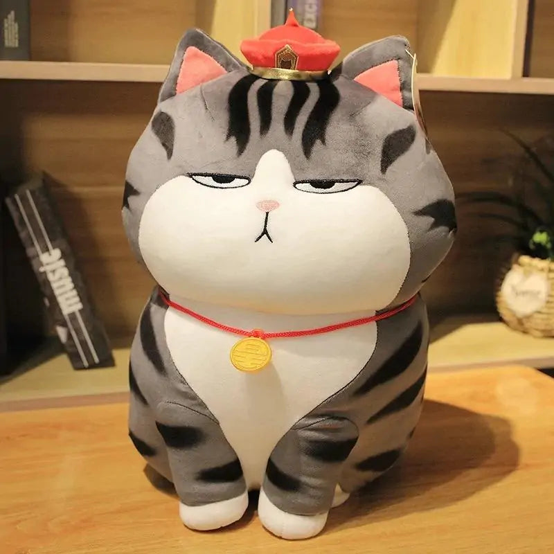 Kawaiicuteness™- Cute Moody Giant Cat Plush