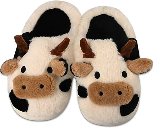 Kawaiicuteness™- Cute MooSlippies - Cow Slippers