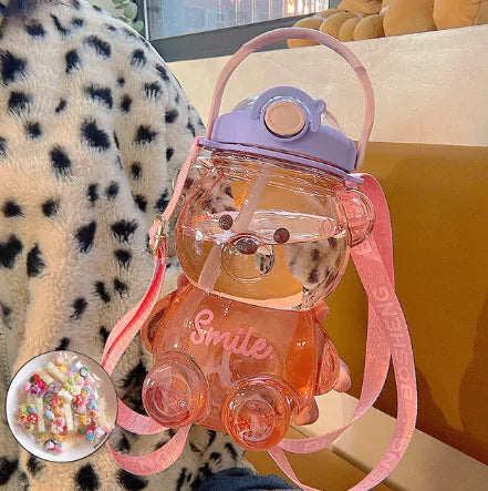 Kawaiicuteness™- Cute Bear Water Bottle