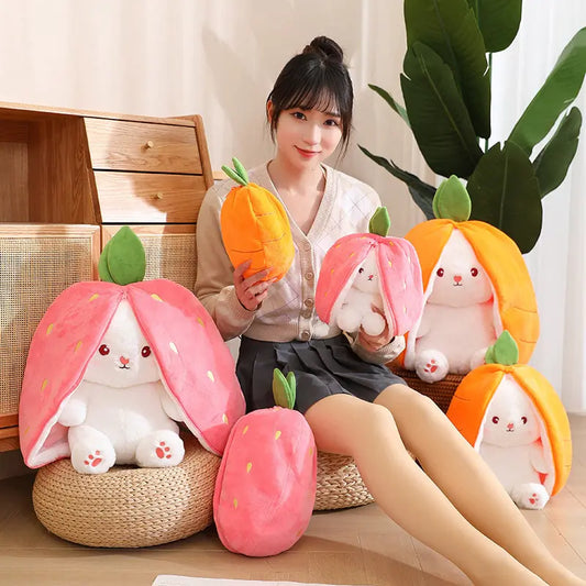 Kawaiicuteness™- Cute Fruit Bunny Plush Doll